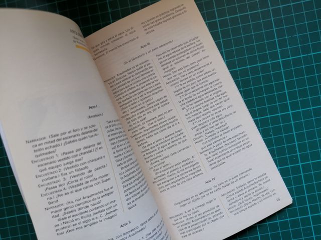 Libro bolsillo "Taller de sabios" BREDA teatro