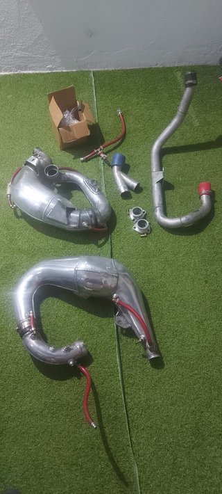escape doble para kawasaki sxr 800