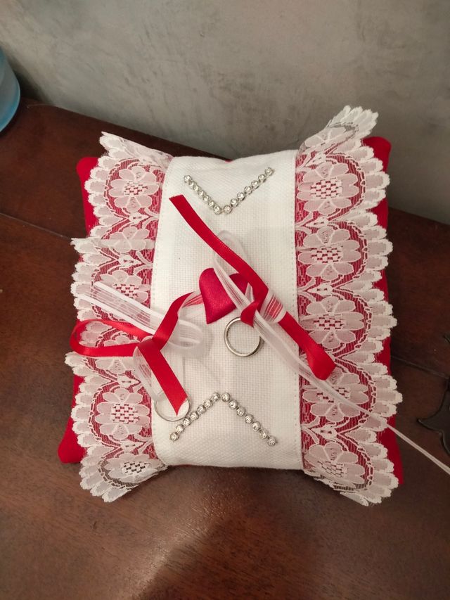 cuscino fedi artigianale