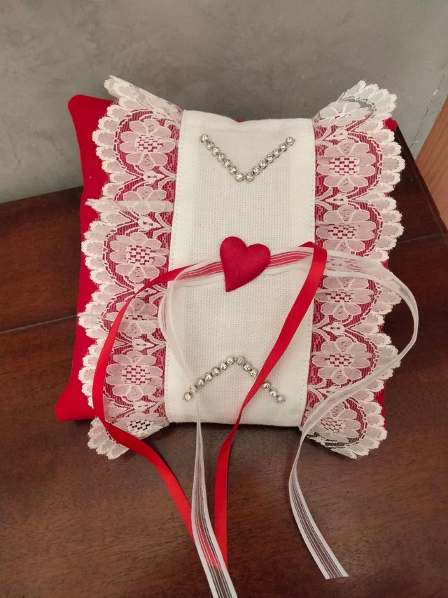 cuscino fedi artigianale