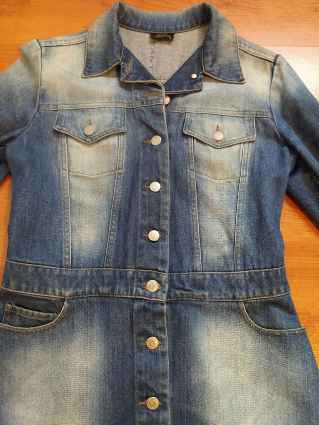 chaqueta vaquera azul mujer XDYE