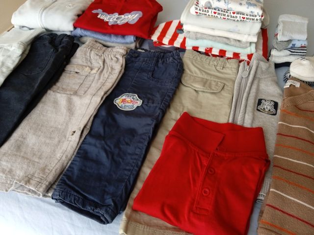 Lote ropa niño invierno 6/9 meses