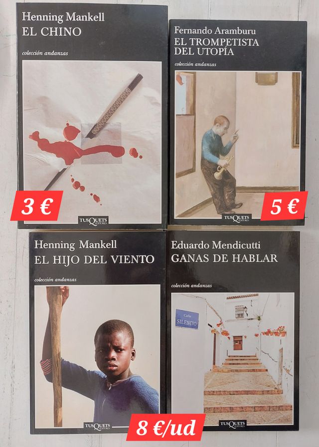 2. LIBROS de EDITORIAL TUSQUETS