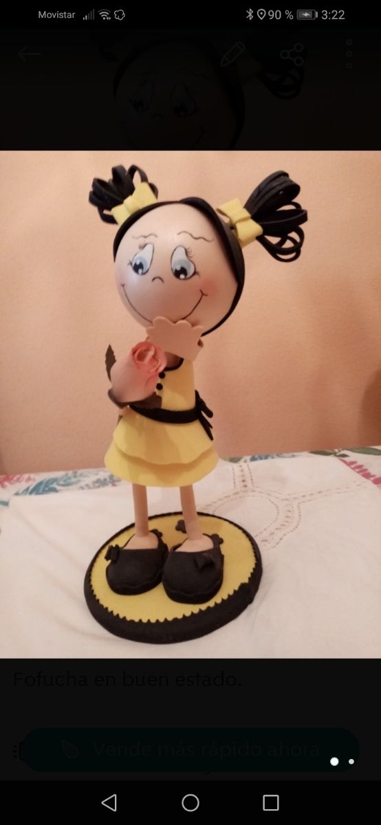 Fofucha en buen estado.