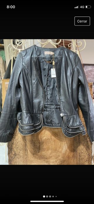 Chaqueta cazadora piel BDBA