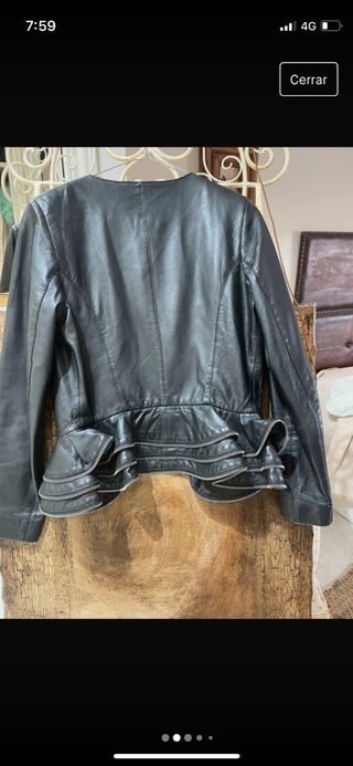 Chaqueta cazadora piel BDBA