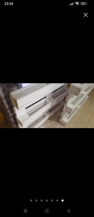 Fioriere moderne in pallet o legno.