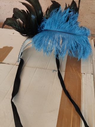 Maschera con piume 