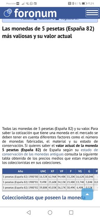 5 pesetas 1980*80