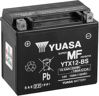 Batería moto YUASA YTX12-BS