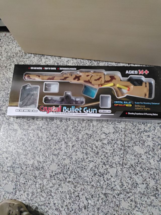 crystal bullet gun
