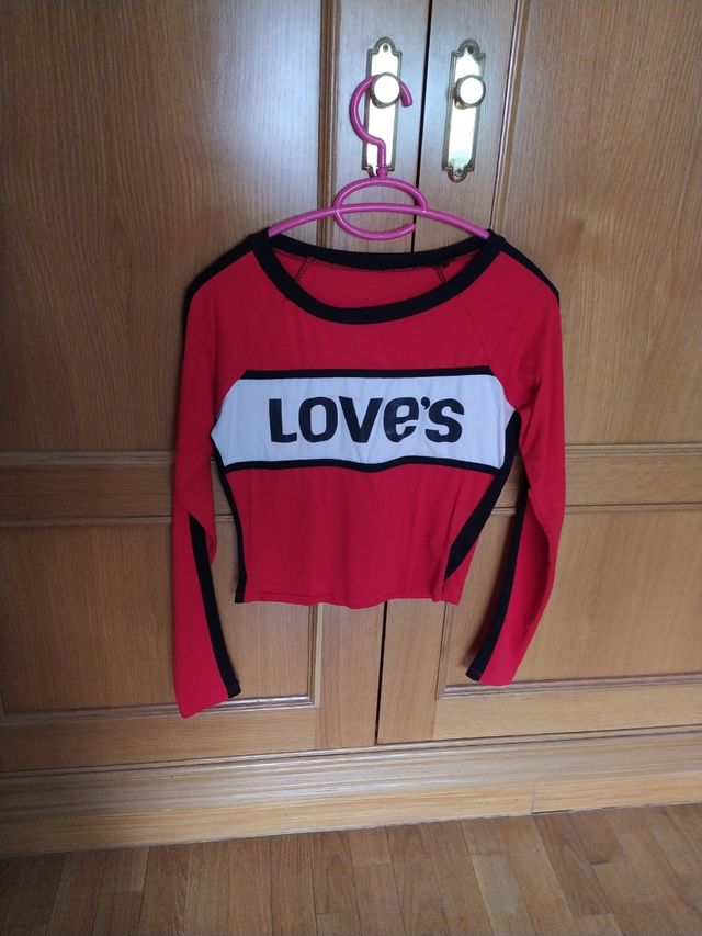 Top o jersey fino de manga larga y ajustado