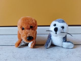 2 peluche foca tricheco 