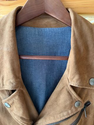 Chaqueta ante cremalleras Purificación Garcia 