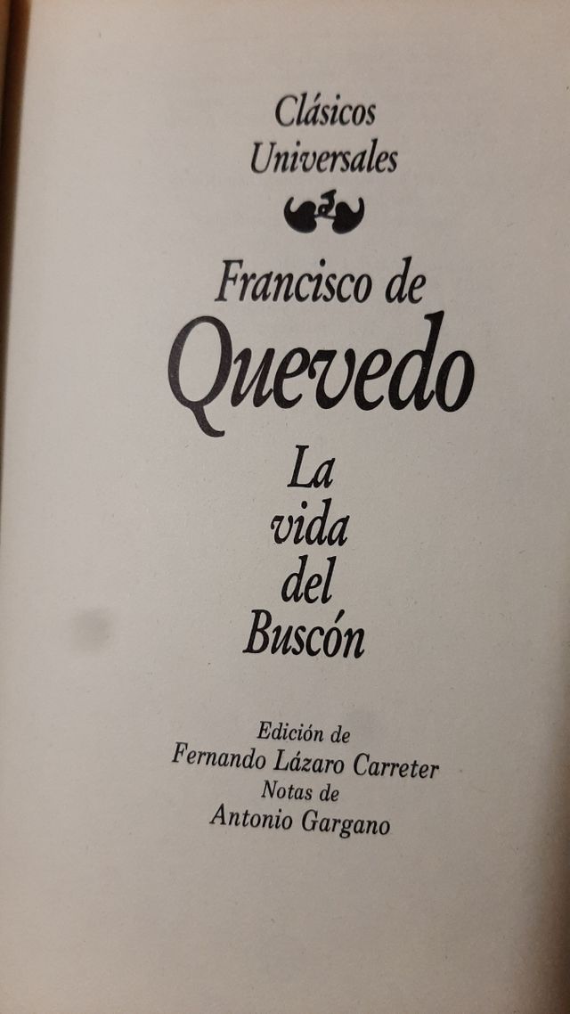 La vida del Buscón