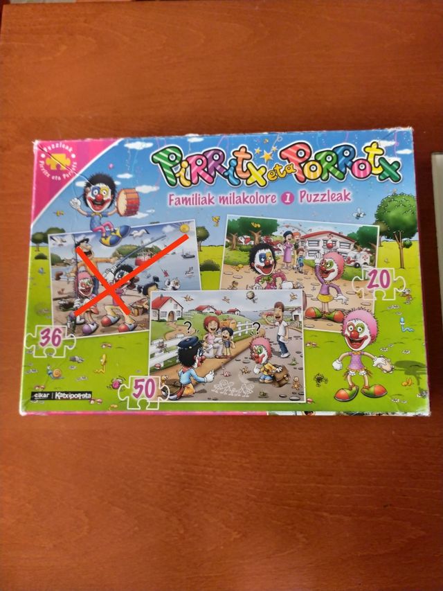 Puzzle Pirritx eta Porrotx