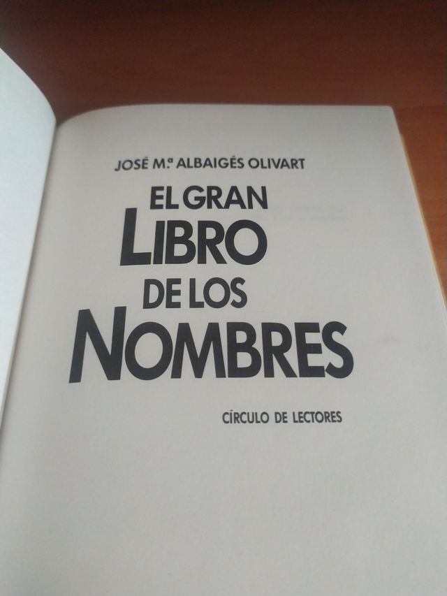 O Grande Livro dos Nomes