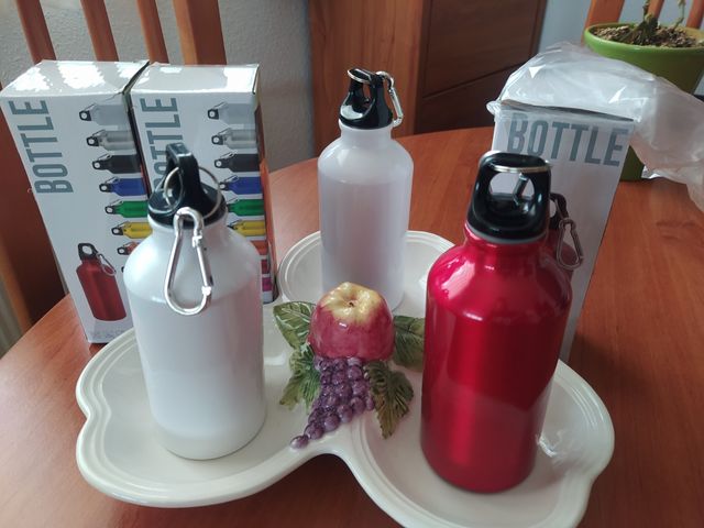 Botella de aluminio