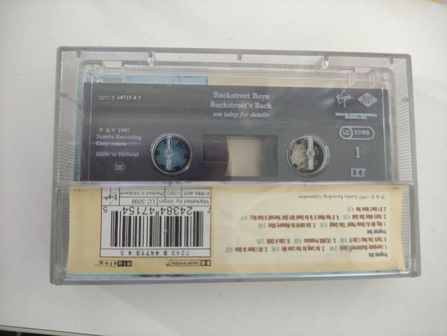 cassette backstreet boys original