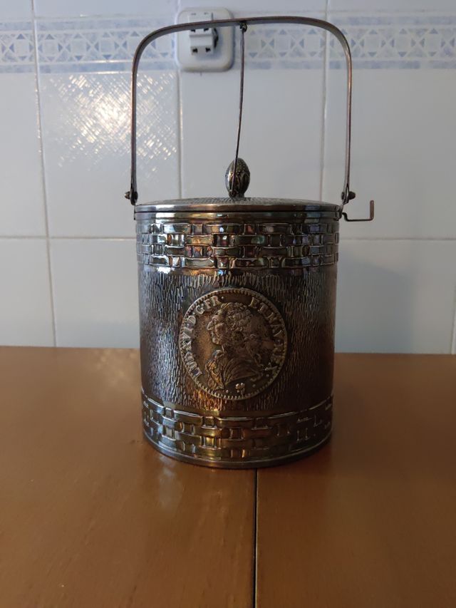 hielera alpaca vintage