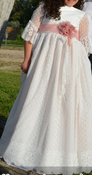 vestido de comunión marca  marla