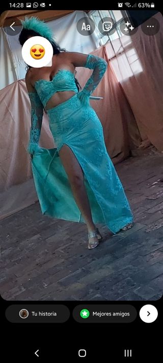 vendo vestido de fiesta 