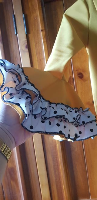 vestido de flamenco echo a medida 6/7años