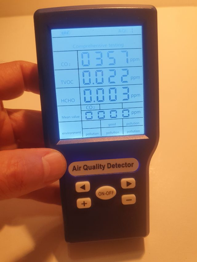Detector calidad del aire