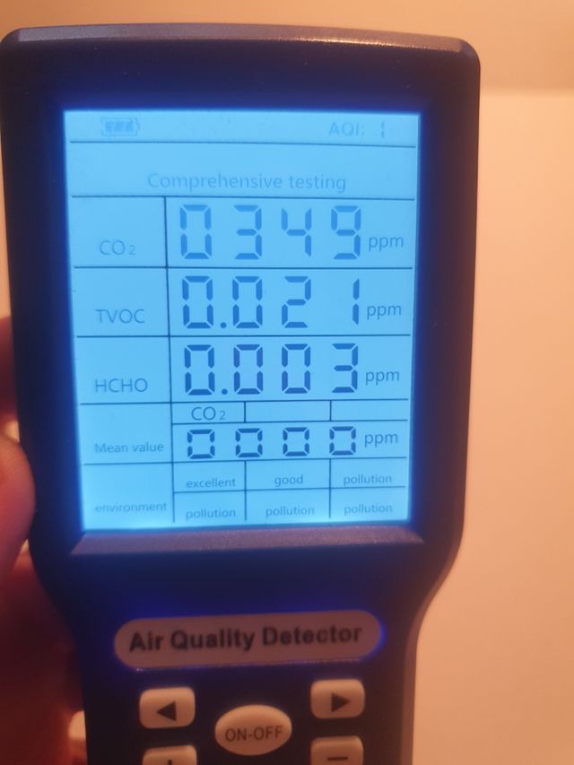 Detector calidad del aire