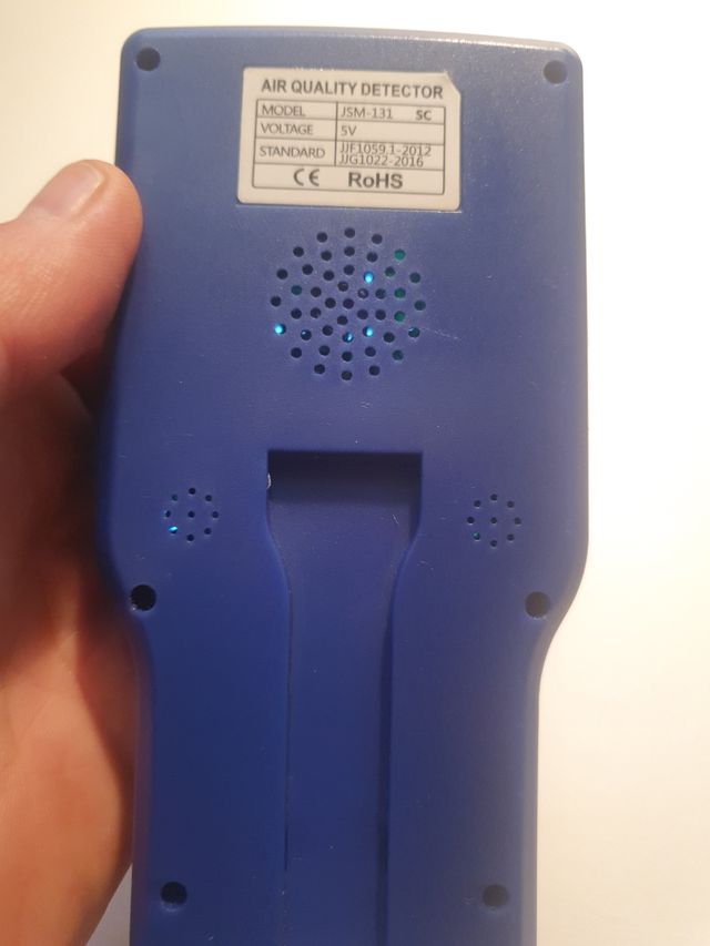 Detector calidad del aire