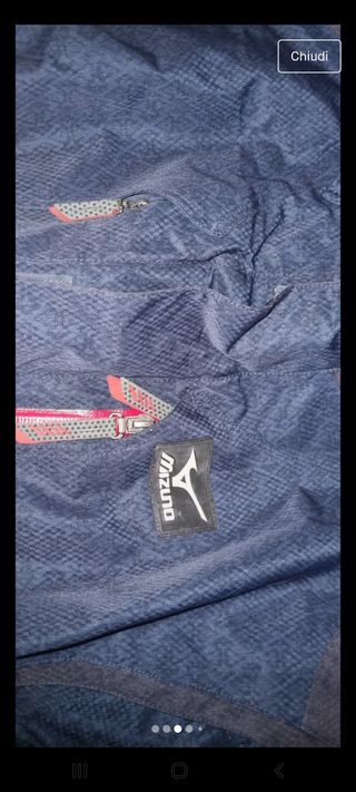 tuta mizuno xl 2 pezzi sci 