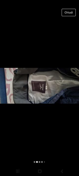 tuta mizuno xl 2 pezzi sci 