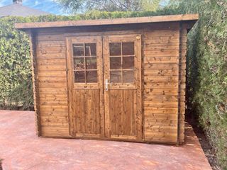 Caseta de jardín Gloria A 5,8 m2 casas de madera