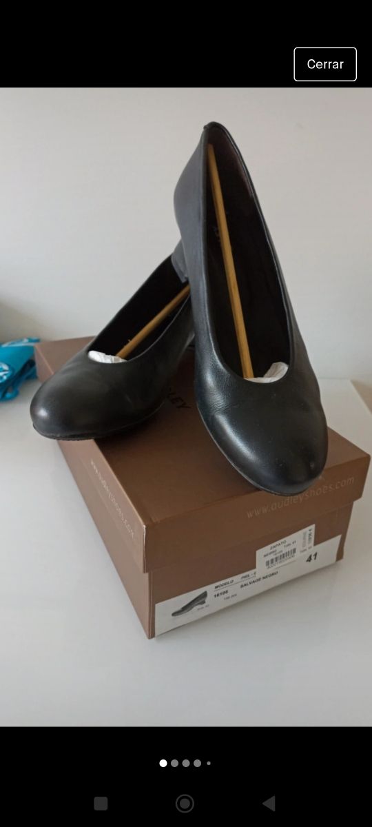 zapatos de piel de Audley