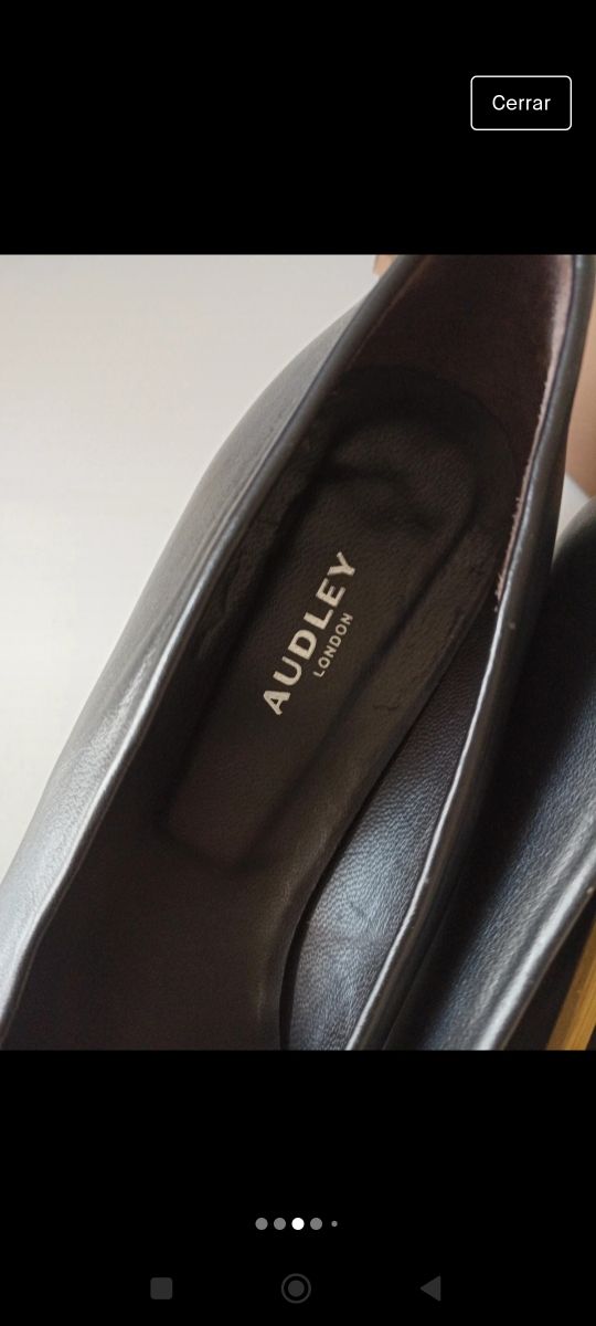 zapatos de piel de Audley