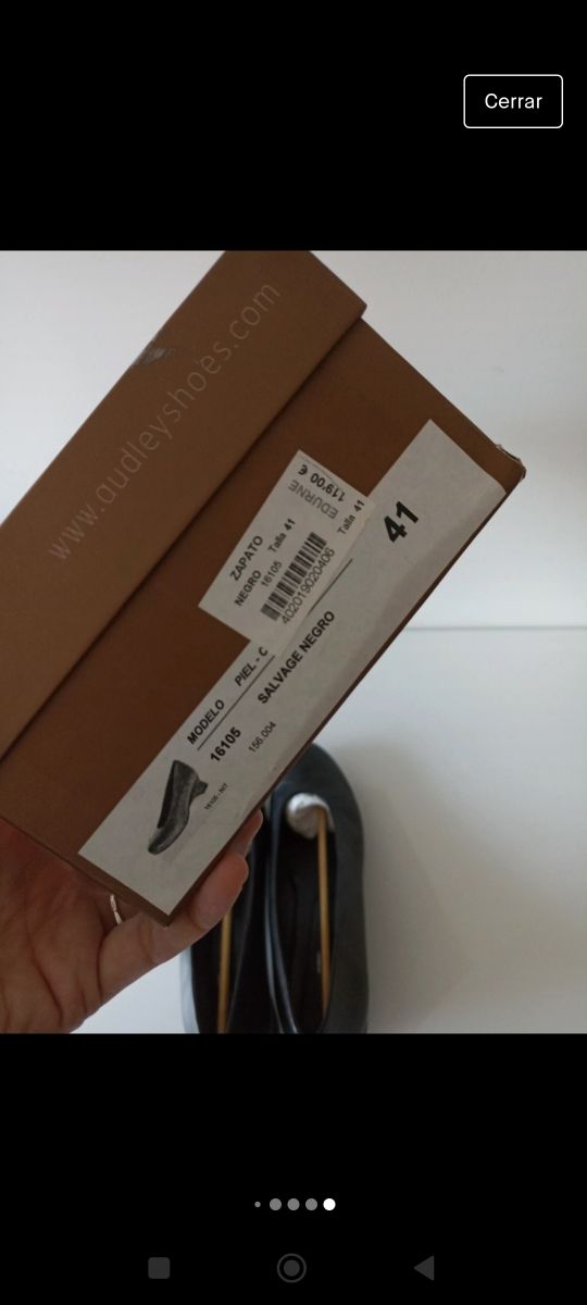 zapatos de piel de Audley