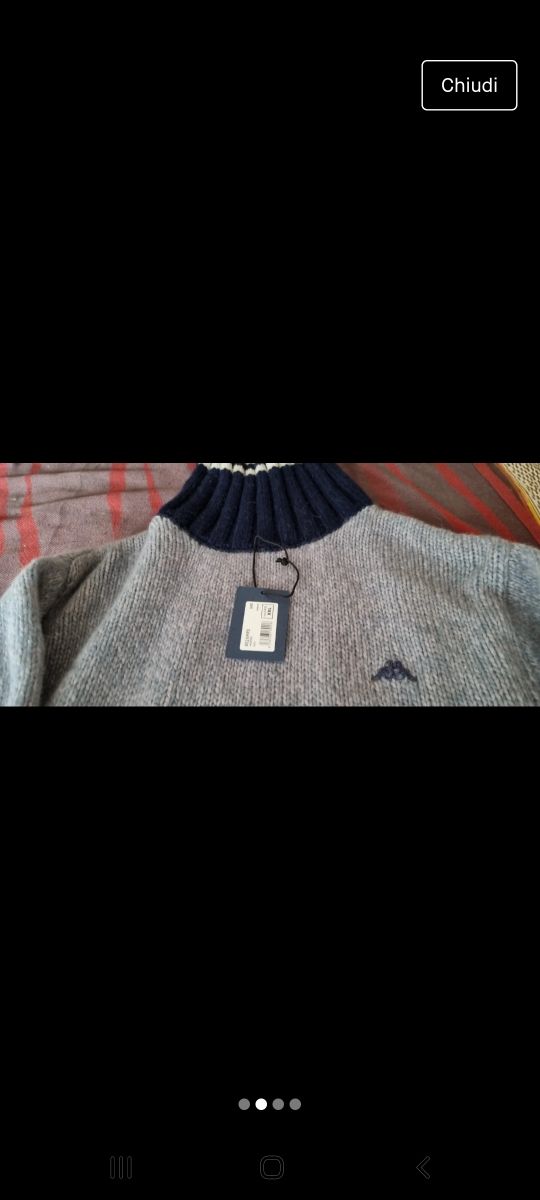 maglione dolcevita kappa xxl