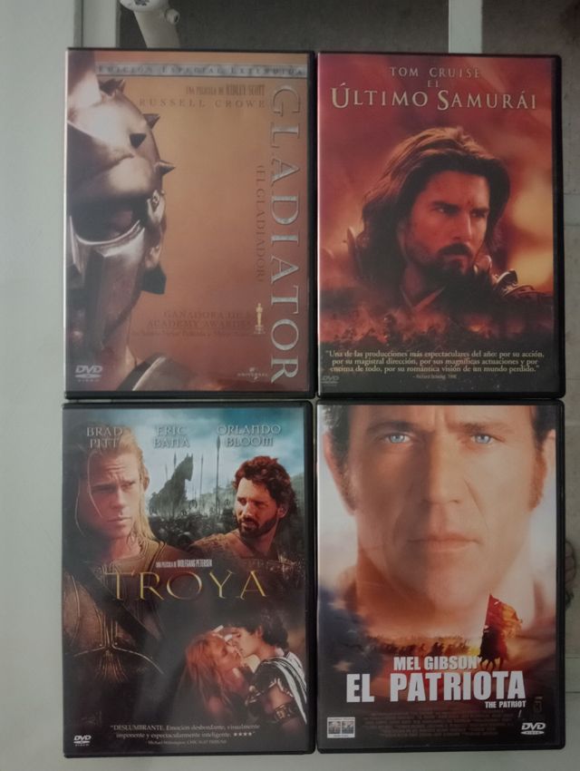 8 DVD originales Todos x 18€