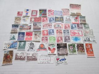 FRANCOBOLLI DANIMARCA ANNO 1987 al 1990 COLLEZIONE