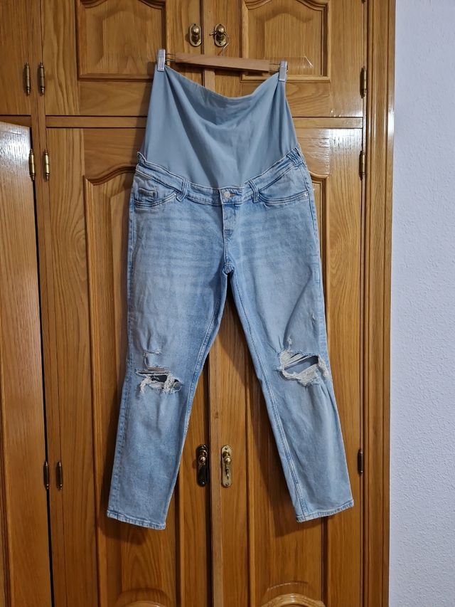 vaqueros elásticos premama