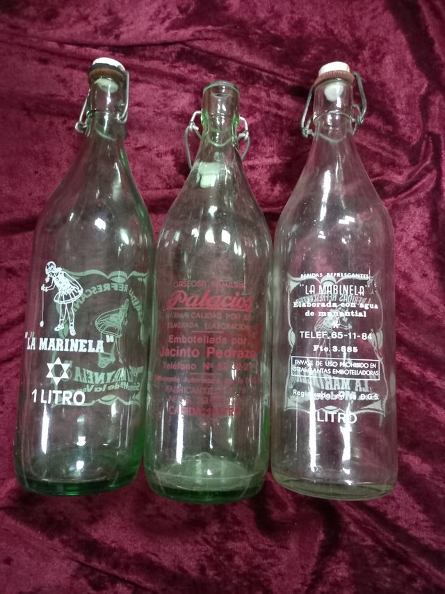 botellas antiguas gaseosa