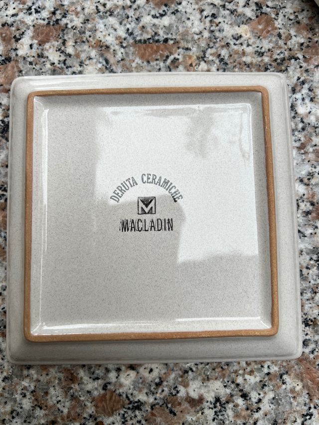 Portaoggetti maiolica dipinti