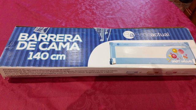 Barrera de cama 140cm para bebés