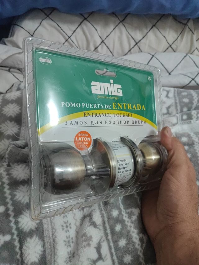 pomo con cerradura completa