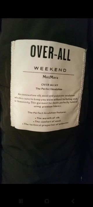 abrigo piel máx mara