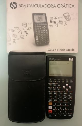 calculadora gráfica hp 5g0