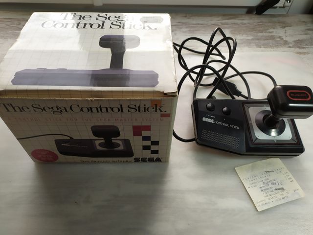 mando sega control stick máster system 