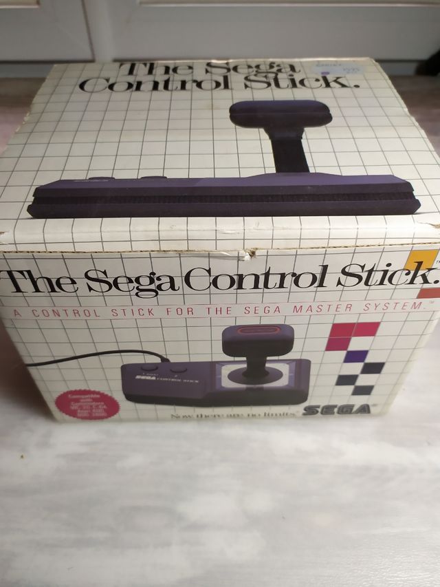 mando sega control stick máster system 