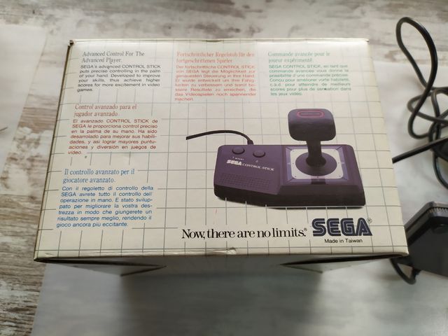 mando sega control stick máster system 