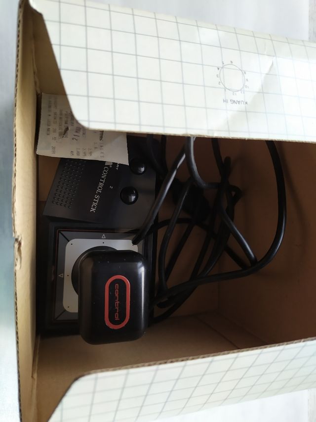 mando sega control stick máster system 